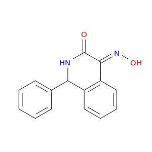 3,4-Isoquinolinedione, 1,2-dihydro-1-phenyl-, 4-oxime, (E)-