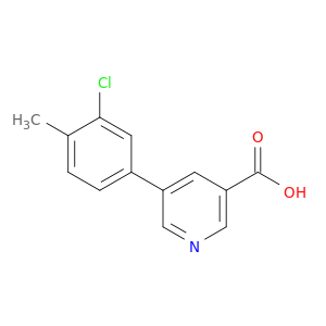 5-(3-Chloro-4-methylphenyl)nicotinic acid
