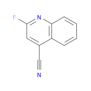 4-Quinolinecarbonitrile, 2-fluoro-