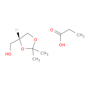 1,3-Dioxolane-4-methanol, 2,2-dimethyl-, propanoate, (R)-