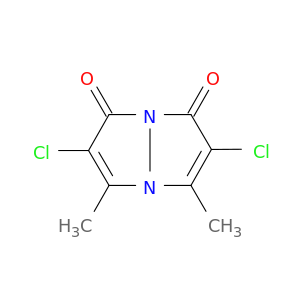 1H,7H-Pyrazolo[1,2-a]pyrazole-1,7-dione, 2,6-dichloro-3,5-dimethyl-
