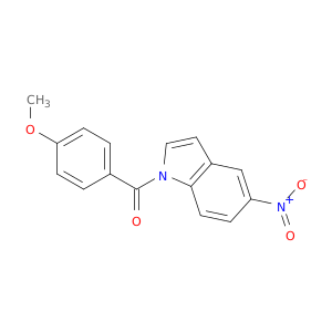 1H-Indole, 1-(4-methoxybenzoyl)-5-nitro-