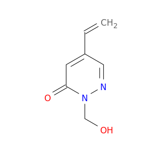 3(2H)-Pyridazinone, 5-ethenyl-2-(hydroxymethyl)-