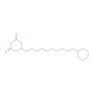 2H-Pyran-2,6(3H)-dione, 4-(10-cyclohexyldecyl)dihydro-