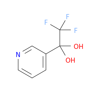 2,2,2-三氟-1-(吡啶-3-基)乙烷-1,1-二醇