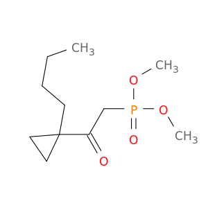 Phosphonic acid, [2-(1-butylcyclopropyl)-2-oxoethyl]-, dimethyl ester