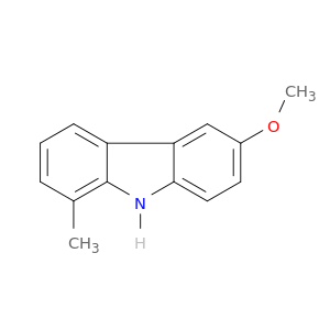 9H-Carbazole, 6-methoxy-1-methyl-