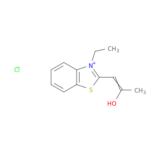 3-乙基-2-(2-羟基-1-丙烯基)苯并噻唑氯化物