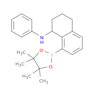 N-苯基-8-(4,4,5,5-四甲基-1,3,2-二氧硼杂环戊烷-2-基)-1,2,3,4-四氢萘-1-胺