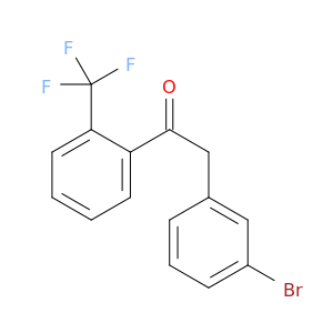 乙酮,2-(3-溴苯基)-1-[2-(三氟甲基)苯基]-