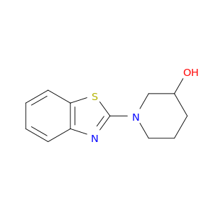 1-(2-苯并噻唑基)-3-哌啶醇