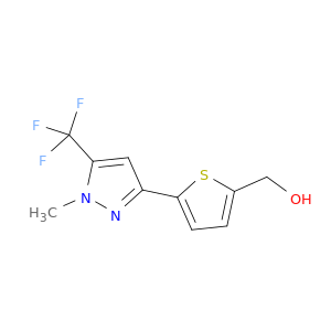 [5-[1-甲基-5-(三氟甲基)-1H-吡唑-3-基]-2-噻吩]甲醇