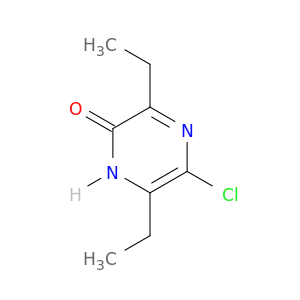 2(1H)-Pyrazinone, 5-chloro-3,6-diethyl-