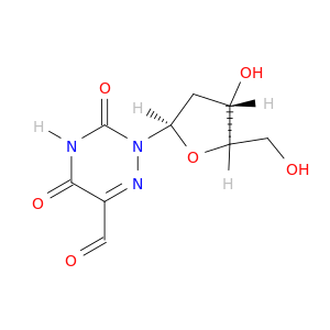 1,2,4-Triazine-6-carboxaldehyde,2-(2-deoxy-b-D-erythro-pentofuranosyl)-2,3,4,5-tetrahydro-3,5-dioxo-
