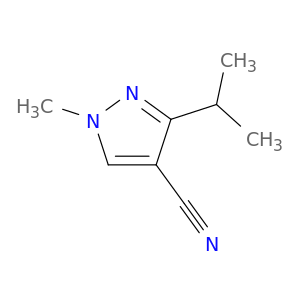 1-methyl-3-(propan-2-yl)-1H-pyrazole-4-carbonitrile