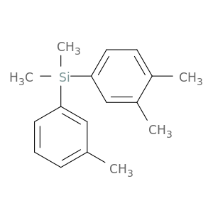 Silane, (3,4-dimethylphenyl)dimethyl(3-methylphenyl)-