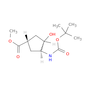 (1S,2S,4S)-N-1-氨基-2-羟基环戊烷-4-羧酸甲酯