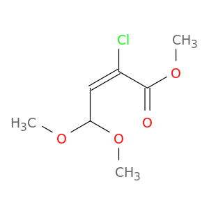 2-丁香酸,2-氯-4,4-二甲氧基-,甲酯,(E)-