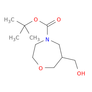 6-(羟甲基)-1,4-氧氮杂环庚烷-4-羧酸叔丁酯