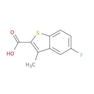 5-Fluoro-3-methyl-1-benzothiophene-2-carboxylic Acid