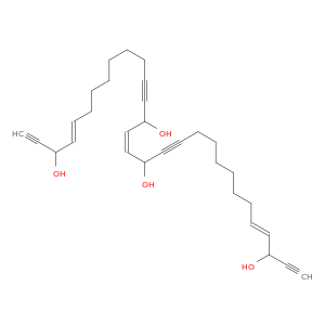 4,15,26-Triacontatriene-1,12,18,29-tetrayne-3,14,17,28-tetrol,(3S,4E,14S,15E,17S,26E,28S)-