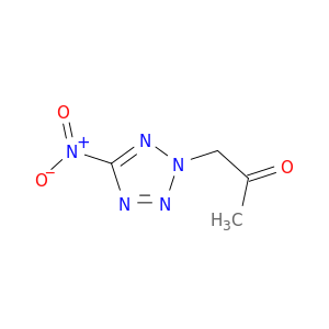 2-Propanone, 1-(5-nitro-2H-tetrazol-2-yl)-