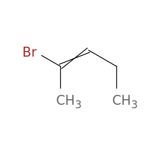 2-Pentene, 2-bromo-