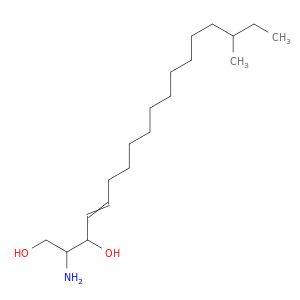 4-Octadecene-1,3-diol, 2-amino-16-methyl-