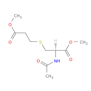 methyl (2R)-2-acetamido-3-(2-methoxycarbonylethylsulfanyl)propanoate