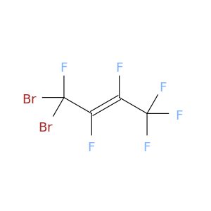 2-Butene, 1,1-dibromo-1,2,3,4,4,4-hexafluoro-, (E)-