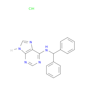 N-Benzhydryl-9H-purin-6-amine hydrochloride