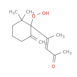 4-(1-HYDROPEROXY-2,2-DIMETHYL-6-METHYLENE-CYCLOHEXYL)-PENT-3-EN-2-ONE