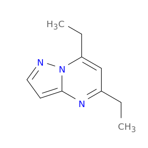 Pyrazolo[1,5-a]pyrimidine, 5,7-diethyl-