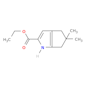 5,5-二甲基-1,4,5,6-四氢环戊二烯并[b]吡咯-2-羧酸乙酯
