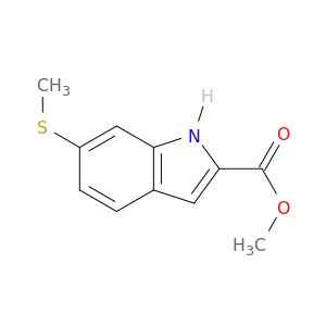 Methyl 6-(methylthio)-1H-indole-2-carboxylate