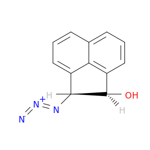 1-Acenaphthylenol, 2-azido-1,2-dihydro-, trans-
