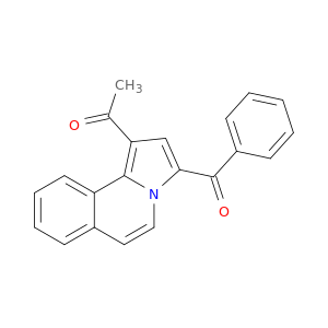 Ethanone, 1-(3-benzoylpyrrolo[2,1-a]isoquinolin-1-yl)-