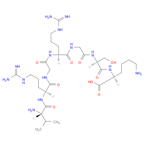 L-Lysine, L-valyl-L-arginylglycyl-L-arginylglycyl-L-seryl-