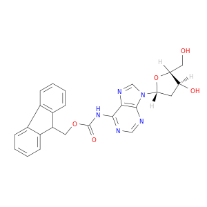 Adenosine, 2'-deoxy-N-[(9H-fluoren-9-ylmethoxy)carbonyl]-
