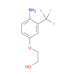 2-[4-Amino-3-(trifluoromethyl)phenoxy]ethan-1-ol