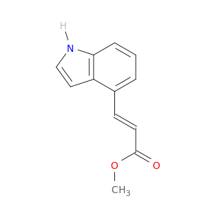 2-Propenoic acid, 3-(1H-indol-4-yl)-, methyl ester, (E)-