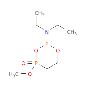1,3,2,4-Dioxadiphosphorinan-2-amine, N,N-diethyl-4-methoxy-, 4-oxide