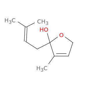 2-Furanol, 2,5-dihydro-3-methyl-2-(3-methyl-2-butenyl)-