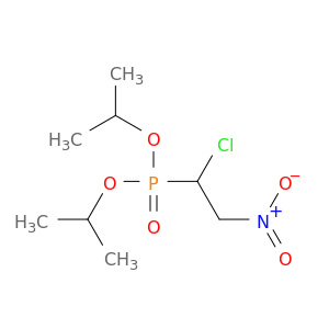 Phosphonic acid, (1-chloro-2-nitroethyl)-, bis(1-methylethyl) ester