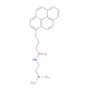 1-Pyrenebutanamide, N-[2-(dimethylamino)ethyl]-