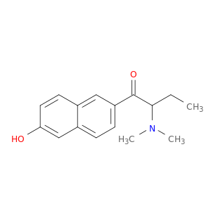 1-Butanone, 2-(dimethylamino)-1-(6-hydroxy-2-naphthalenyl)-