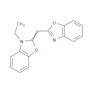 Benzoxazole, 2-(2-benzoxazolylmethylene)-3-ethyl-2,3-dihydro-