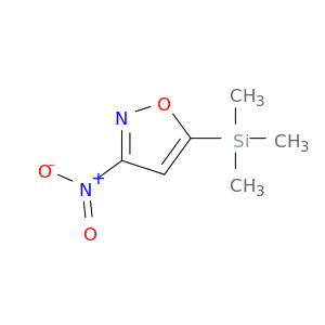 Isoxazole, 3-nitro-5-(trimethylsilyl)-