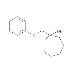 Cycloheptanol, 1-[(phenylthio)methyl]-