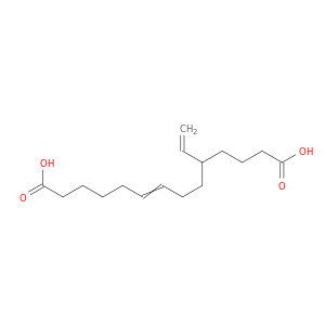 6-Tetradecenedioic acid, 10-ethenyl-
